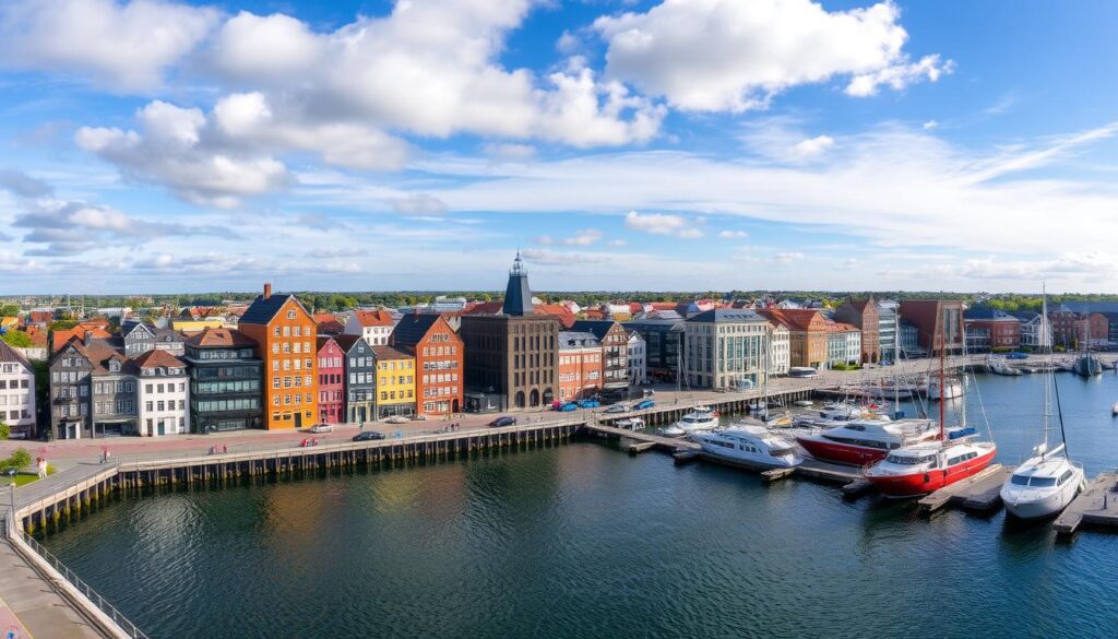 The colorful harbor of Aarhus, Denmark - one of Northern Europe's hidden gems